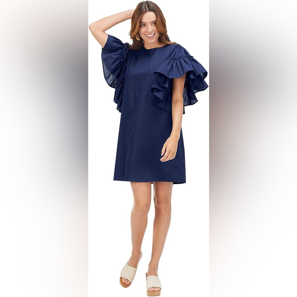 Mudpie Valencia Ruffle Dress - Picture 3 of 4